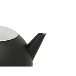 Bredemeijer Duet Bella Ronde Theepot 1,2 Liter Mat Zwart -Alessi Winkel 101006 detail4