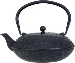 Cosy & Trendy Sendai Theepot 1,2 Liter Gietijzer Zwart