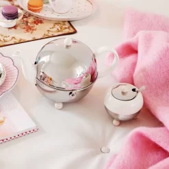 Bredemeijer Cosy Theepot 1,3 Liter Aardewerk Wit -Alessi Winkel 1302w 2