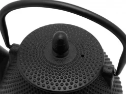 Bredemeijer Asia Wuhan Theepot 1 Liter Gietijzer Zwart -Alessi Winkel 153005 detail1