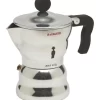 Alessi Moka Mokapot 3-kops Aluminium Glans