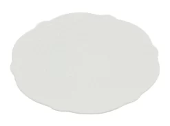 Alessi Dressed Schotel Voor Theekop ø 18,5 Cm Porselein Wit