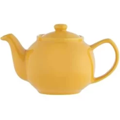 Price & Kensington Theepot 6 Kops 1,1 L Glanzend Mosterdgeel
