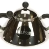Alessi Michael Graves Suikerpot Met Lepel 200 Ml Rvs Zwart