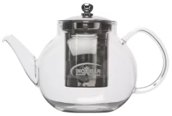 Inoxibar Theepot Met Theefilter 1,2 Liter Glas