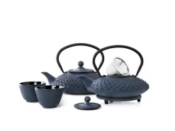 Bredemeijer Xilin Jing Theepot 1,25 Liter Gietijzer Blauw -Alessi Winkel asia xilin blue set 1