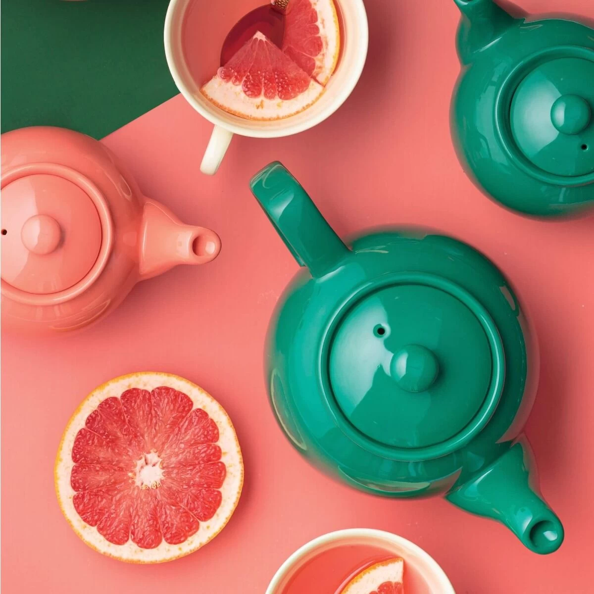 Price & Kensington Theepot 6 Kops 1,1 L Smaragdgroen 3 Price & Kensington Theepot 6 Kops 1,1 L Smaragdgroen - Afbeelding 3