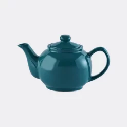 Price & Kensington Theepot 2-kops 450 Ml Glans Blauwgroen