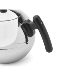Bredemeijer Duet Bella Ronde Theepot 1,2 L Rvs/zwart -Alessi Winkel bredemeijer bredemeijer duet bella ronde theepot 1 2 1