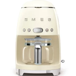 SMEG 50's Style Koffiezetapparaat Kunststof Crème