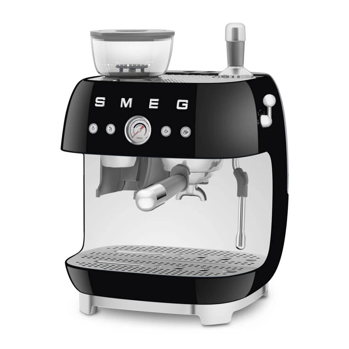 Smeg 50's Style Handmatige Espressomachine 2,4 Liter Zwart 1 Smeg 50's Style Handmatige Espressomachine 2,4 Liter Zwart
