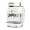 Smeg 50's Style Handmatige Espressomachine 2,4 Liter Crème
