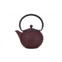 Cosy & Trendy Sakai Theepot Met Filter 1 Liter Gietijzer Rood