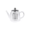 Cristel Jasmin Theepot 1,2 Liter Rvs/glas