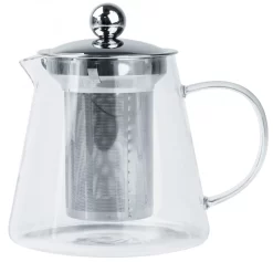 Cristel Oolong Theepot 1,2 Liter Rvs/glas